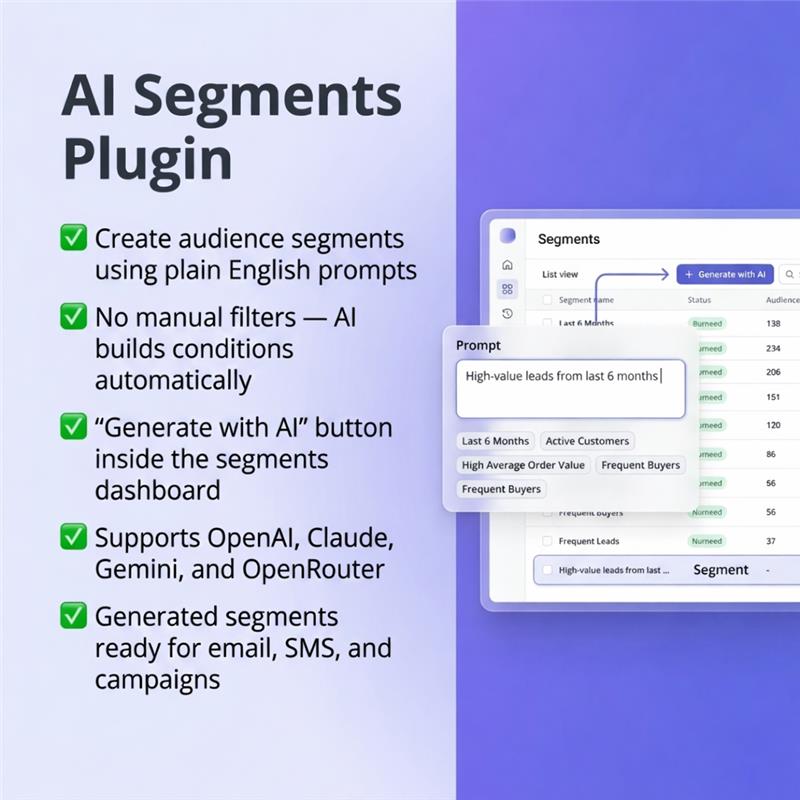 AI Segments Plugin